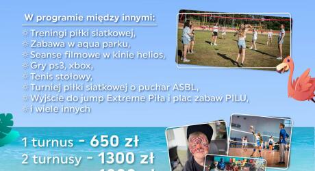 Siatkarskie Lato z ASBL - ZAPISY 2026